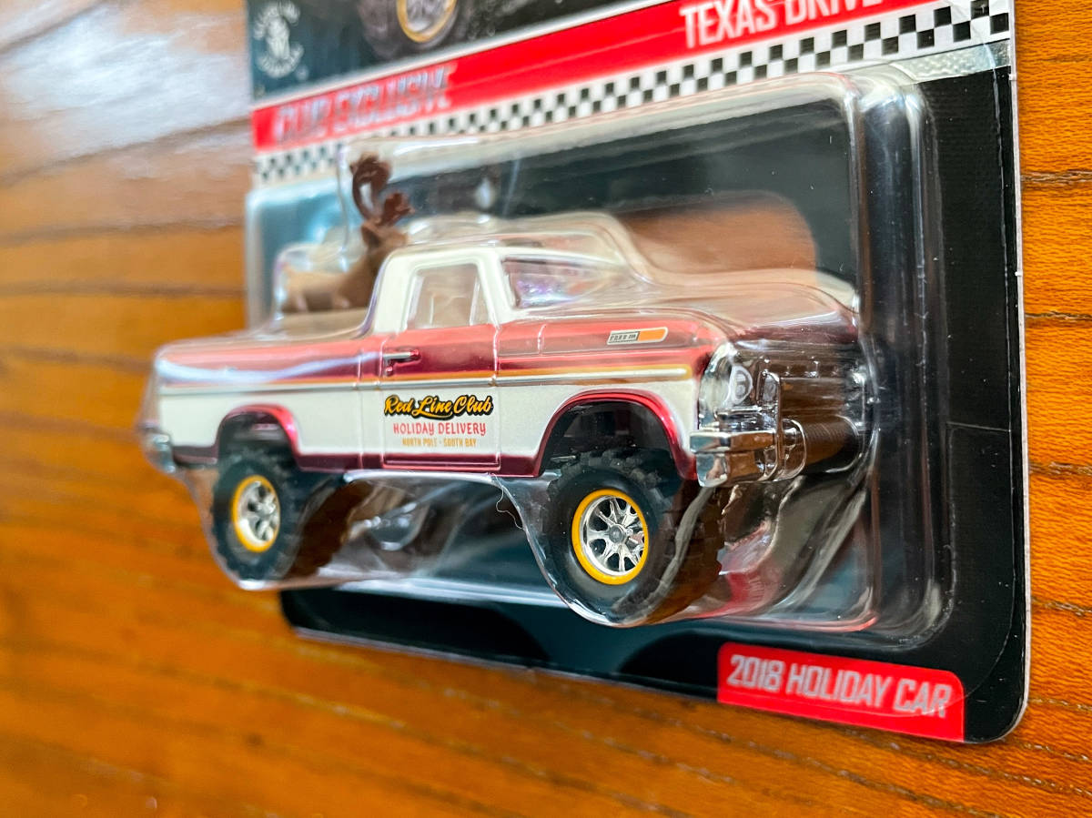 Hot Wheels 2018 Red Line Club RLC Exclusive Holiday Car TEXAS 