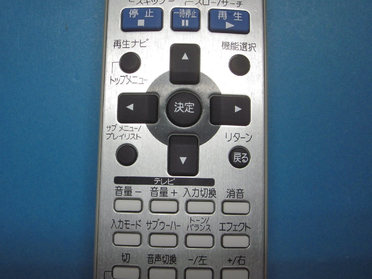 パナソニック AMPLIFIERリモコン EUR7722080 i8my1cf Panasonic☆AVコントロールアンプ SA-HT06 用☆リモコン☆EUR7722080