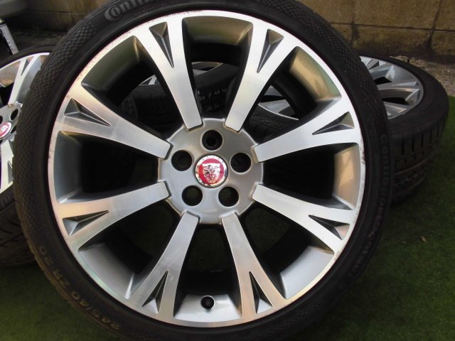 Jaguar ジャガー XJ X351 純正 ホイールタイヤ 4本セット 5H-108 20 