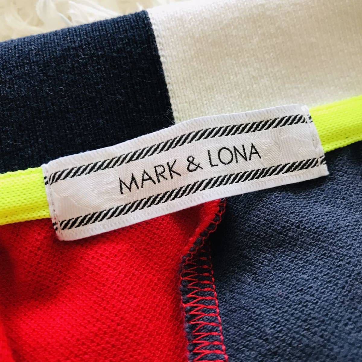 マークアンドロナ MARK&LONA ゴルフ メンズ モックネック - 半袖