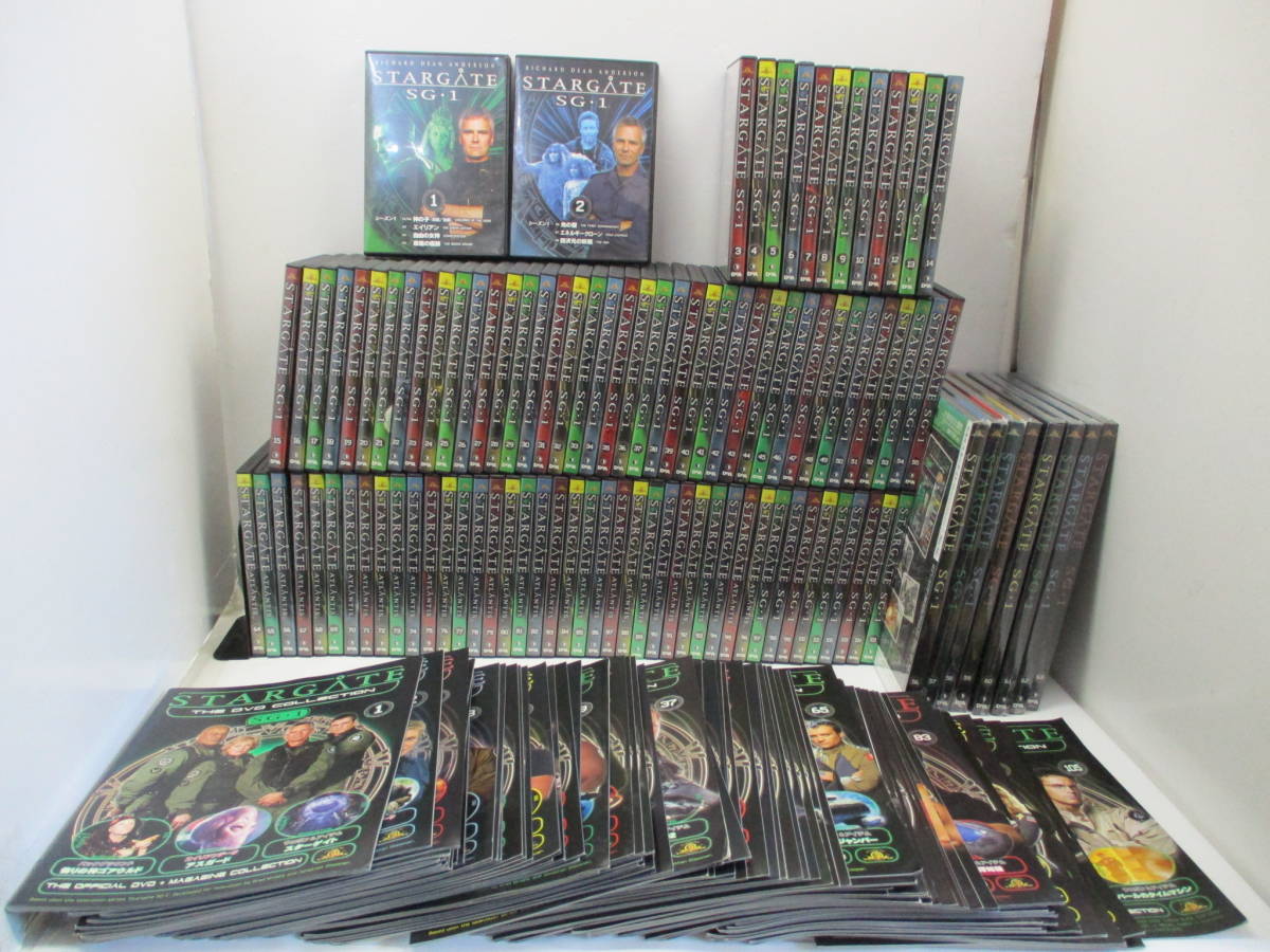 DVD] ディアゴスティーニ スターゲイト STARGATE 全105巻 マガジン