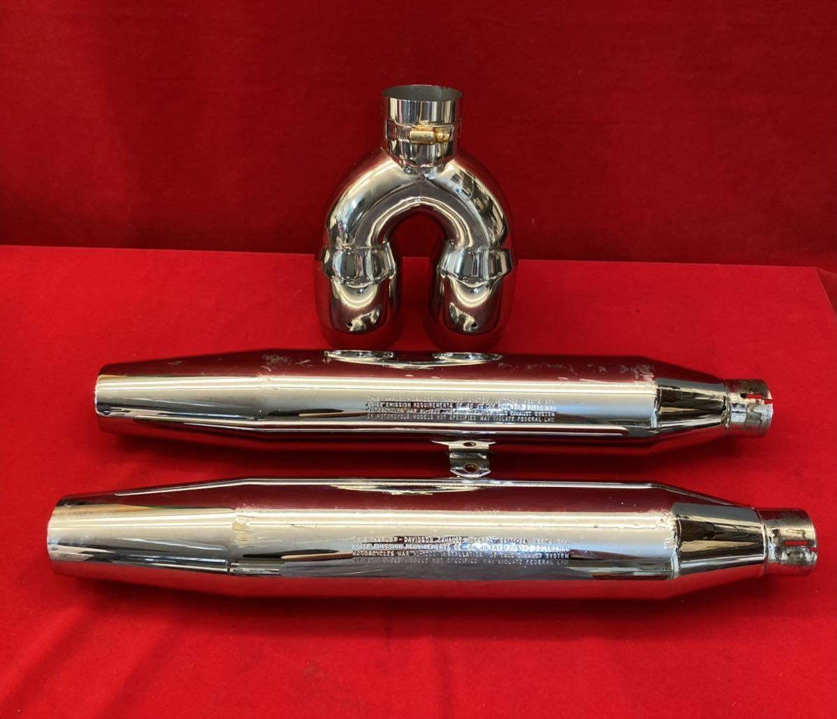 ☆ハーレーダビッドソン スポーツスター系 純正マフラー XL-1200 65177