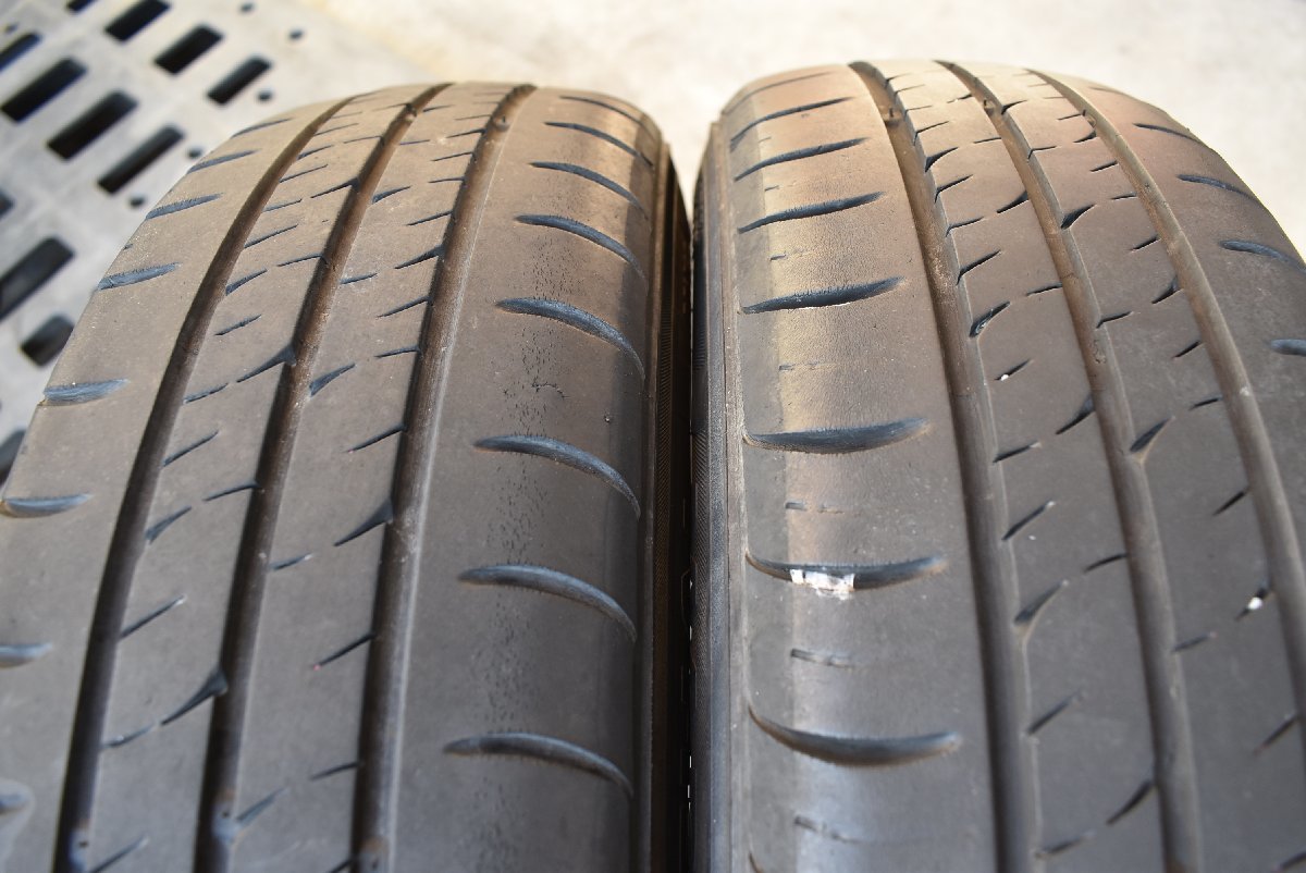 タントエグゼ L455S ダイハツ 純正 14インチ アルミホイール タイヤ 山 