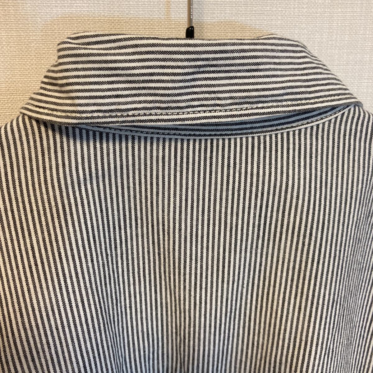 ポストオーバーオールズ POST O'ALLS /ワークシャツ /長袖 /ヒッコリー