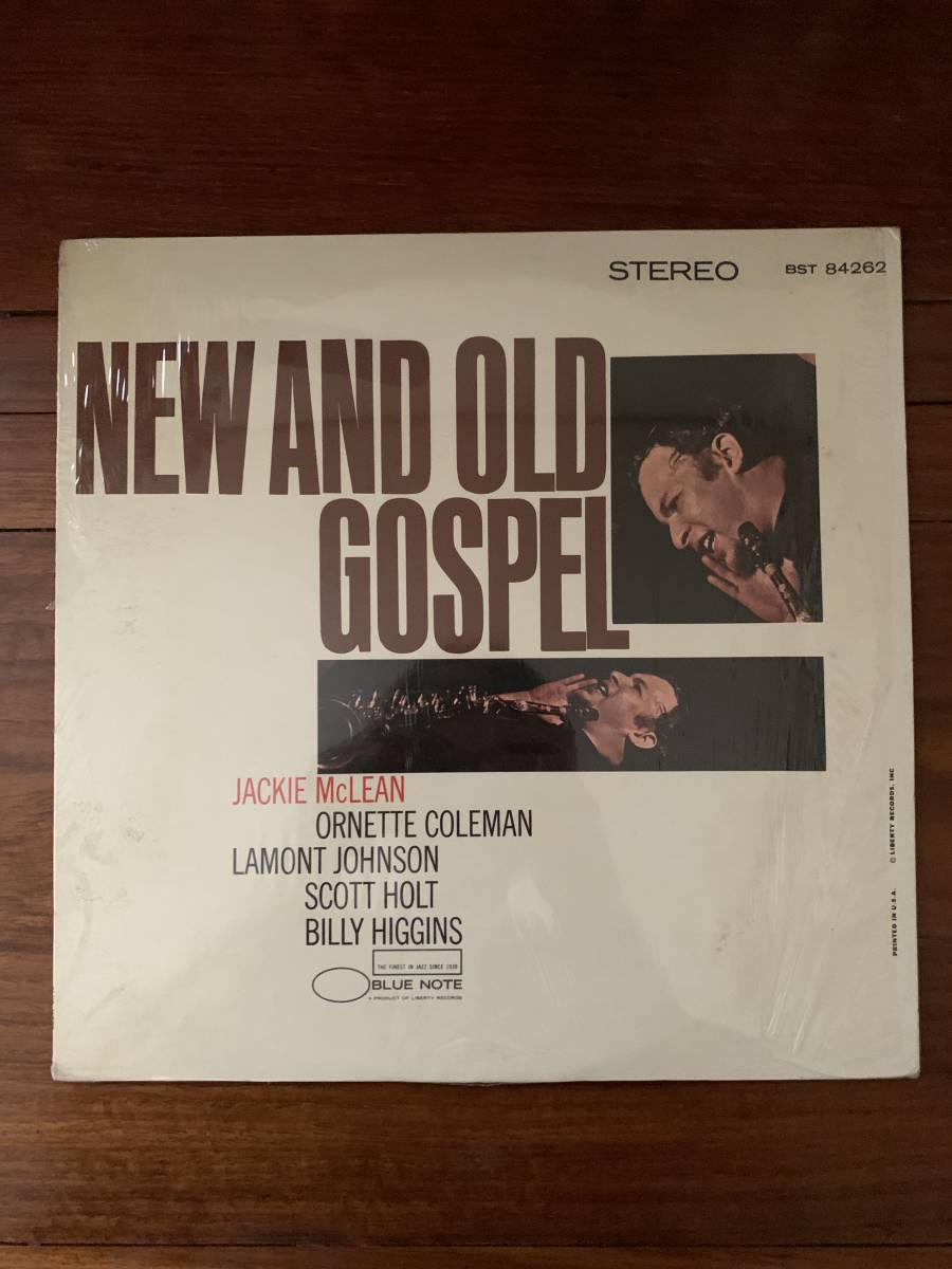 Jackie Note Blue Old Gospel LP New McLean JACKIE Vinyl and MCLEAN
