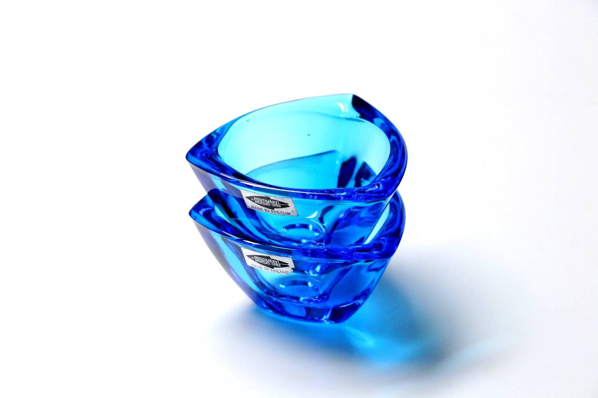 Kaj Franck カイフランク ブルズアイ ガラスボウル/北欧 骨董 ヌータヤルヴィ リサラーソン エリックホグラン オイヴァトイッカ lbtw カイ・フランク &frasl; ヌータヤルヴィ ブルズアイ カイフランク Nuutajarvi&frasl;ARABIA