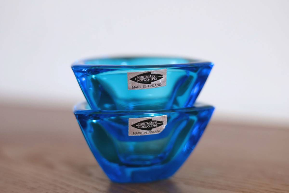 Kaj Franck カイフランク ブルズアイ ガラスボウル/北欧 骨董 ヌータヤルヴィ リサラーソン エリックホグラン オイヴァトイッカ lbtw カイ・フランク &frasl; ヌータヤルヴィ ブルズアイ カイフランク Nuutajarvi&frasl;ARABIA