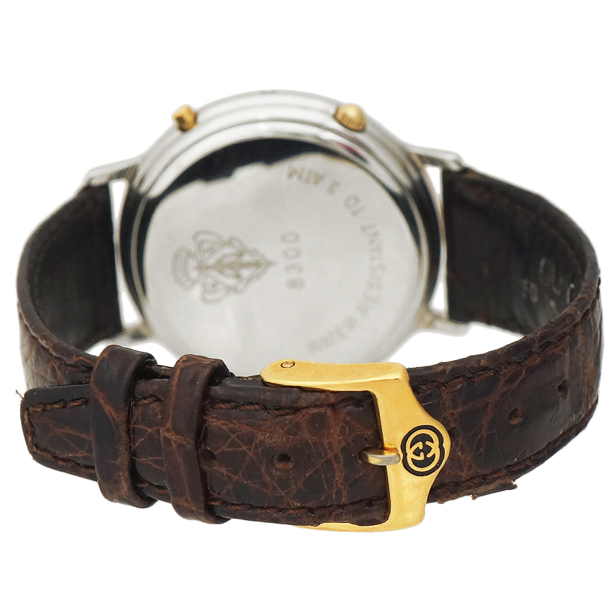 【ぶっさん】GUCCI（グッチ）腕時計 ムーンフェイズ クロノグラフ 1円▽中古 GUCCI グッチ メンズ腕時計 ムーンフェイズ クロノグラフ