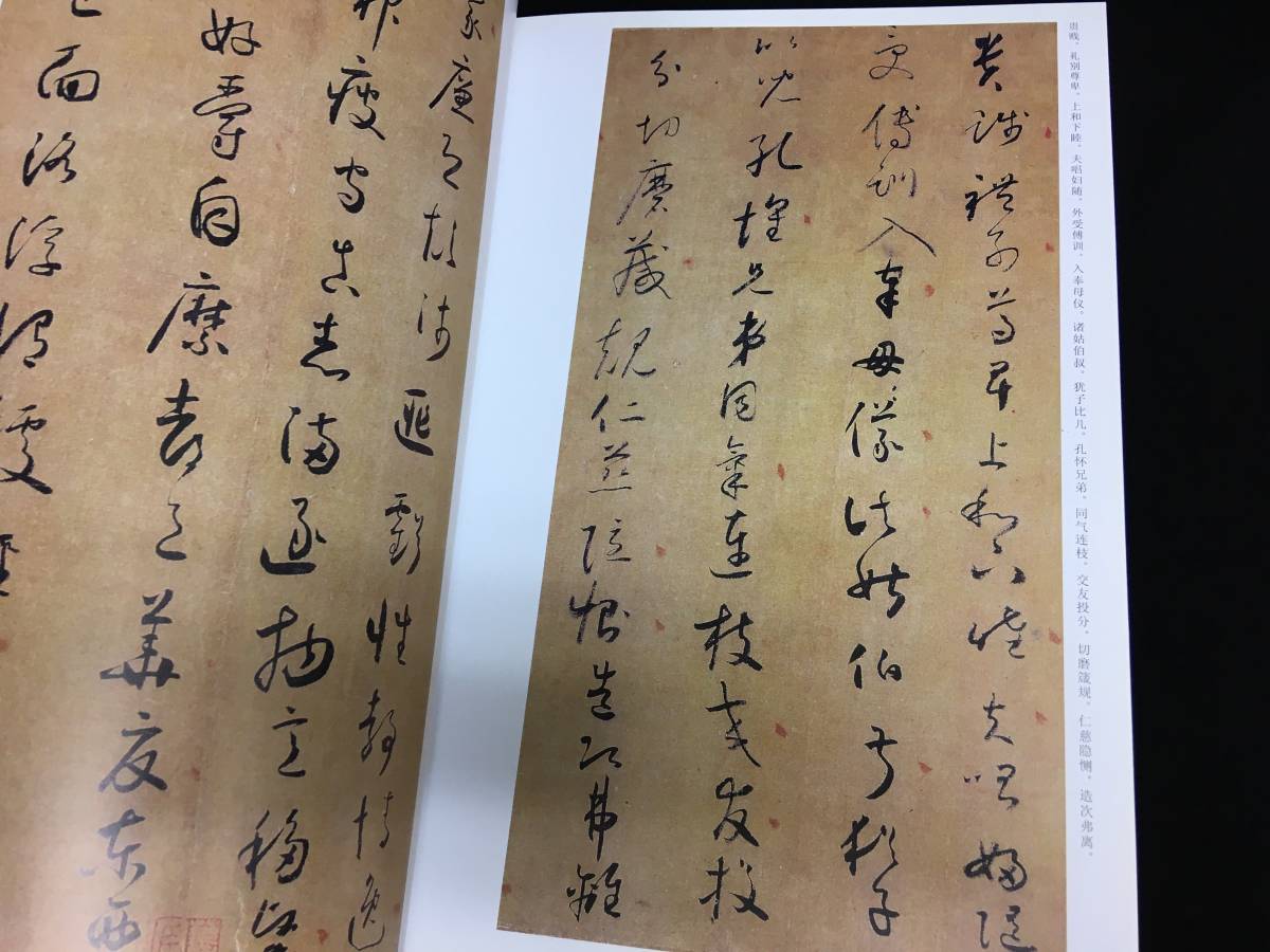AM-091大判書道古書 唐懐素草書選 中国法書精萃 2005 淅江人民美術