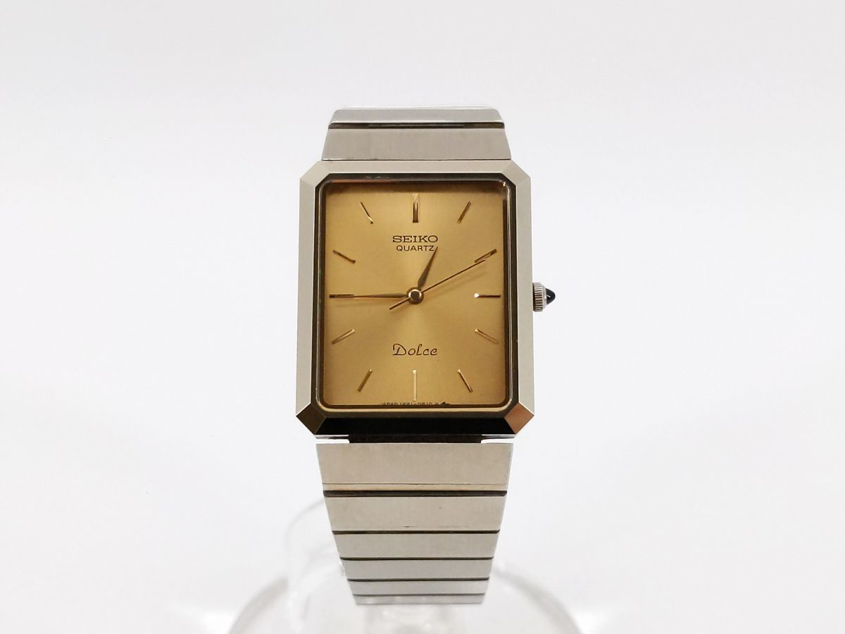1221-5640 Seiko Dolce Tungsten | for DOLCE Watch Mens case Quartz 
