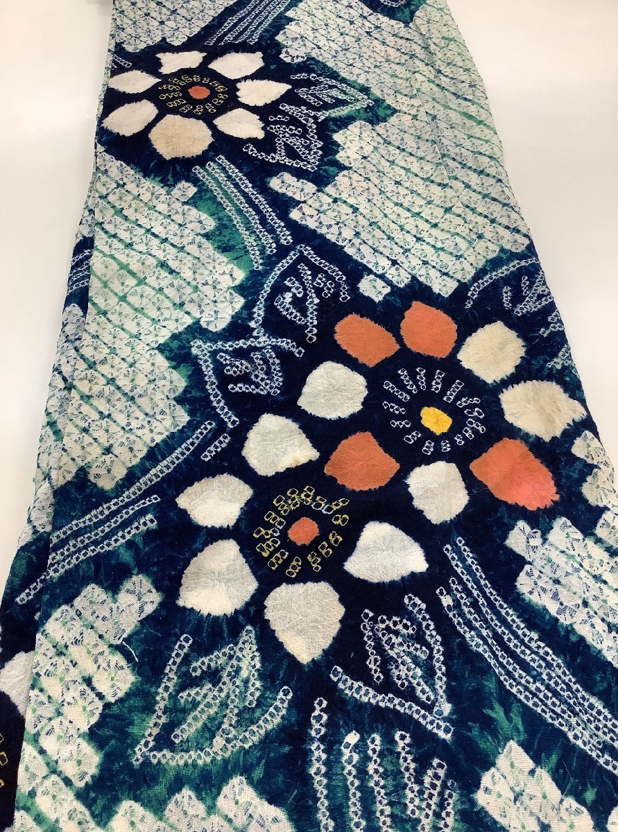 きものcocon★有松・鳴海絞り高級浴衣★夏物/綿/緑系/身丈154/裄62.5【6-13-3K-1177-a】 有松鳴海絞り 浴衣 | 有松絞り浴衣 ゆかた 読みもの｜スタッフ対談「有松鳴海絞りゆかたの魅力」