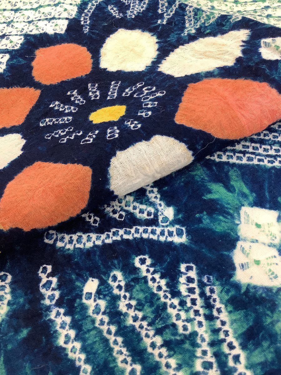 きものcocon★有松・鳴海絞り高級浴衣★夏物/綿/緑系/身丈154/裄62.5【6-13-3K-1177-a】 有松鳴海絞り 浴衣 | 有松絞り浴衣 ゆかた 読みもの｜スタッフ対談「有松鳴海絞りゆかたの魅力」