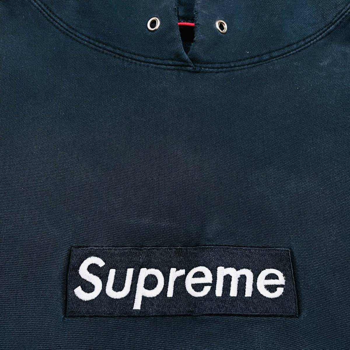 激レア Supreme Box Logo Pullover Hooded Sweatshirt Black XL 1996年 