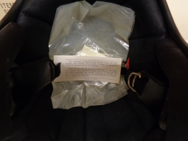 昭和 レトロ 昔 古い ビンテージ ジェットヘルメット デッドストック