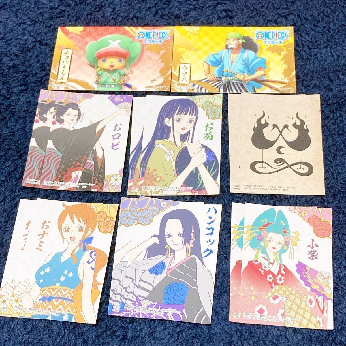 40 ワンピース作品 ステッカー14枚 華ノ幕 小紫 おナミ おロビ ハンコック お菊 判じ絵 検dxf Pop Glitter ワーコレ ワノ国 日和 その他 売買されたオークション情報 Yahooの商品情報をアーカイブ公開 オークファン Aucfan Com