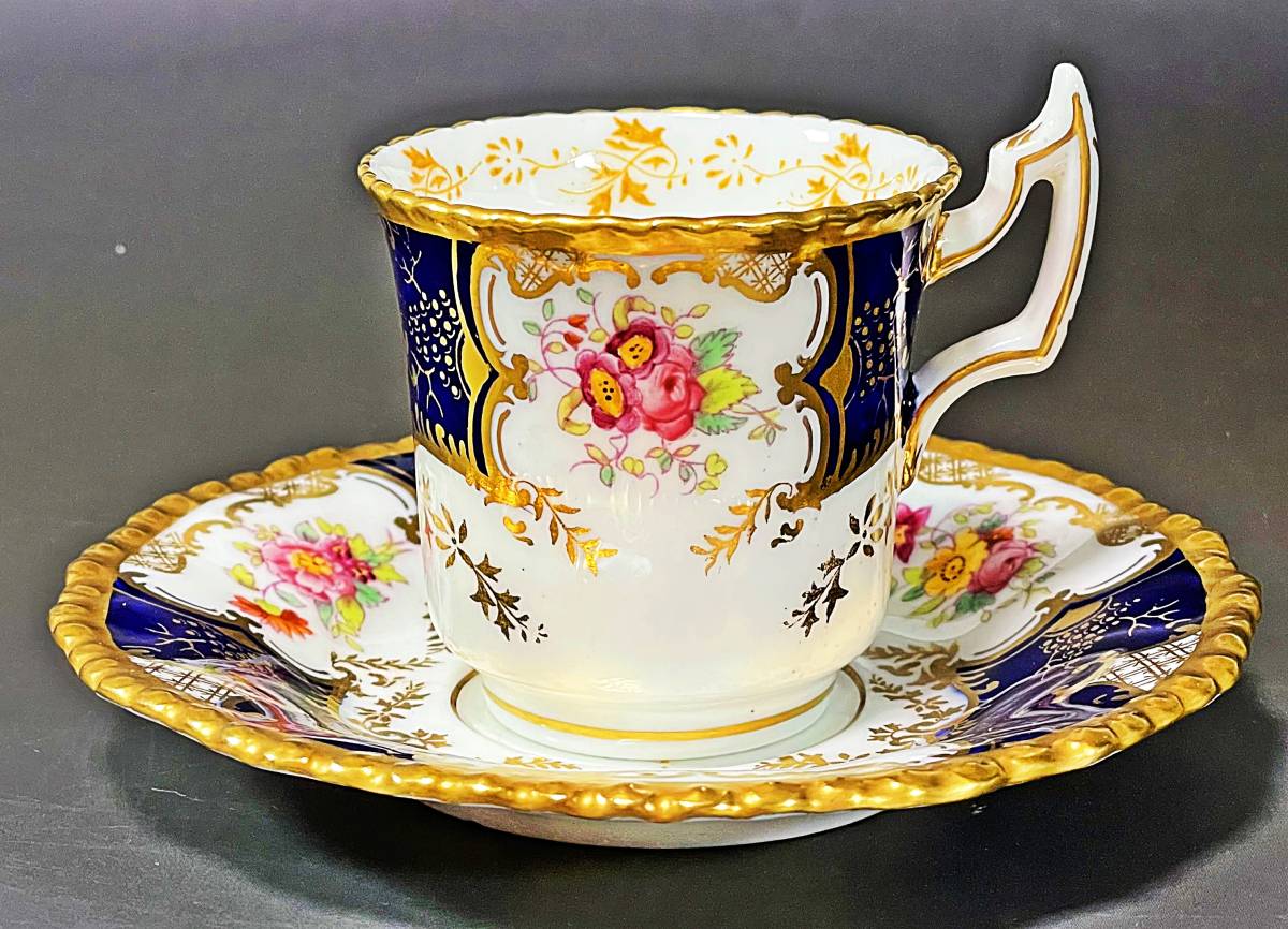 レア希少！coalport コールポート デミタス カップ＆ソーサー｜陶芸