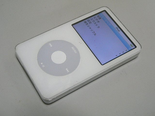 きれいなiPod Classic 5世代 60GB MA003J 新品バッテリー きれいなiPod Classic 5世代 60GB MA003J 新品バッテリー きれいなiPod