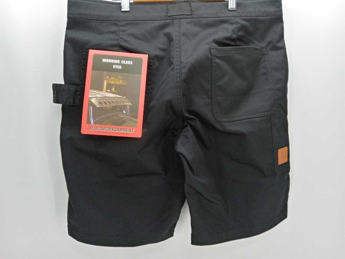 BLUCO WORK GARMENT/ブルコ OL-005D STRETCH W.SHORT/カラー(BLK)サイズL.新品.税込価格.送料無料.ハーレー.チョッパー　