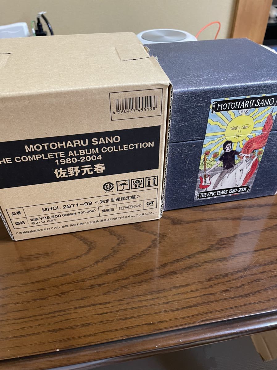 最新作，高品質 完全生産限定 佐野元春｜EPIC期CD29枚組BOX MOTOHARU SANO THE COMPLETE ALBUM COLLECTION 1980-2004 購入特典フォトスタンド付(佐野元春)｜売買されたオークション情報、yahooの商品情報をアーカイブ公開 - オ さ行