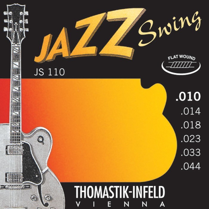 Thomastik-Infeld JS110 JAZZ SWING Flat Wound 010-044 トマ