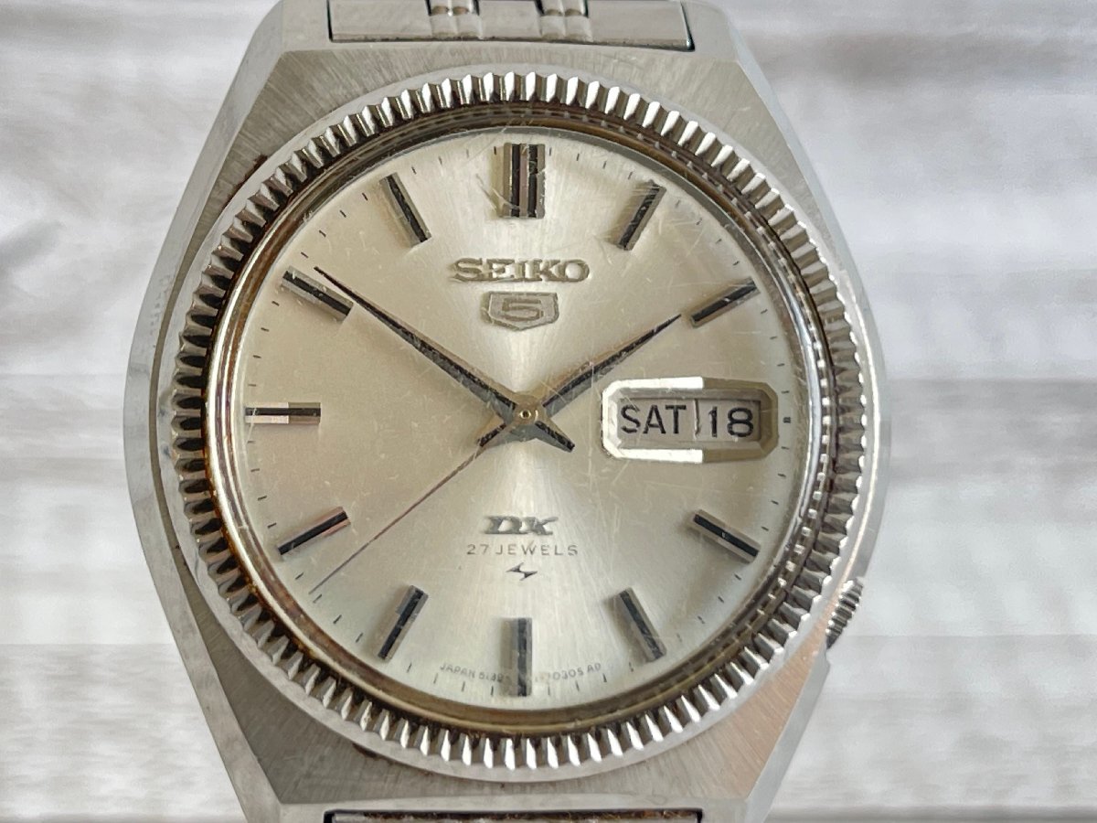 KS0406-19I SEIKO 5 DX 27J 5139-7030 腕時計 セイコー ファイブ 