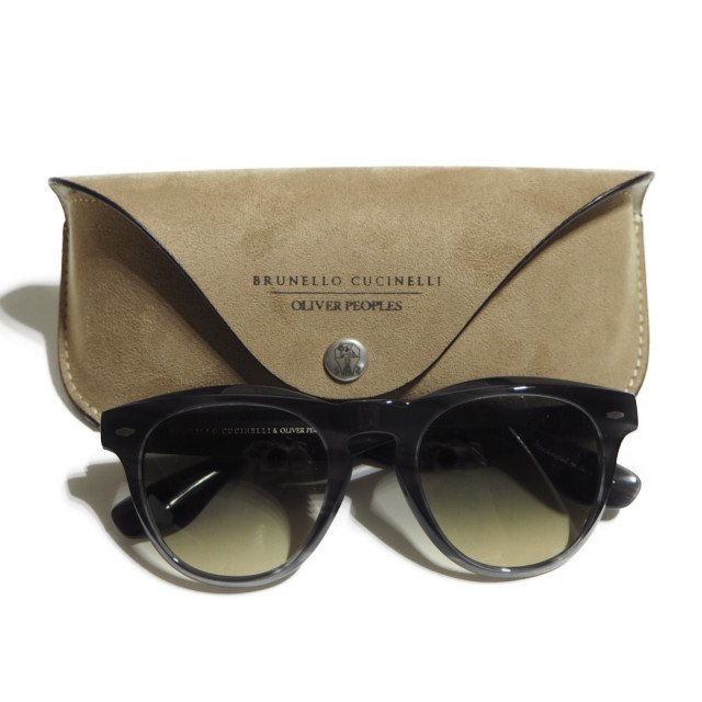 J6664P　▼OLIVER PEOPLES オリバーピープルズ × BRUNELLO CUCINELLI ブルネロクチネリ▼　21AW OV5473SU Nino サングラス グレー rb mks OLIVER PEOPLES オリバーピープルズ 正規販売店 1003L oomiya和歌山