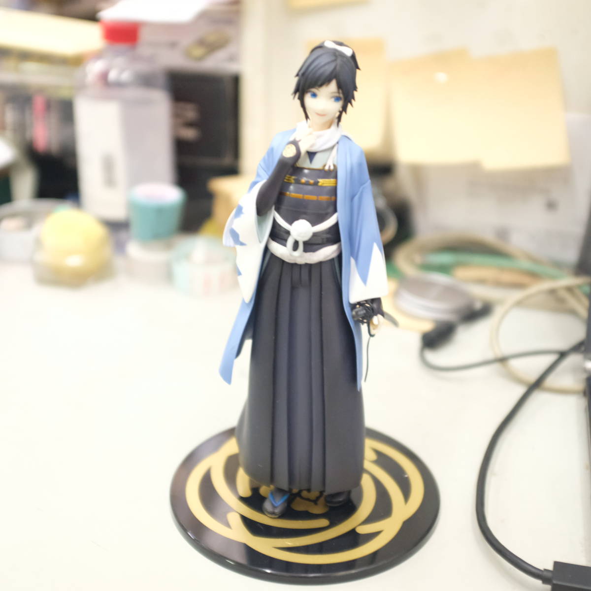 刀剣乱舞 Online 大和守安定 1 8スケール Abs Pvc製 塗装済み完成品フィギュア コミック アニメグッズ 売買されたオークション情報 Yahooの商品情報をアーカイブ公開 オークファン Aucfan Com