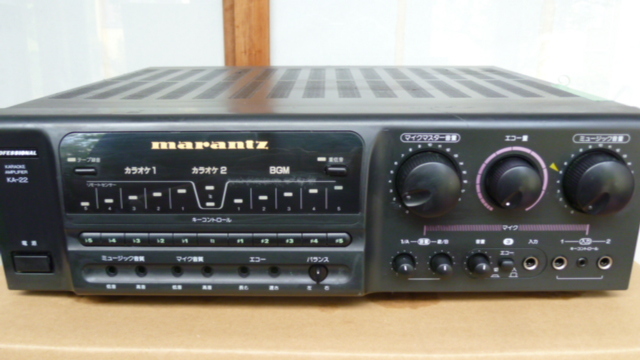 【完動品】marantz マランツ KA-22 カラオケアンプ カラオケ，業務用！ミキシングパワーアンプ ☆マランツ，KA－22F