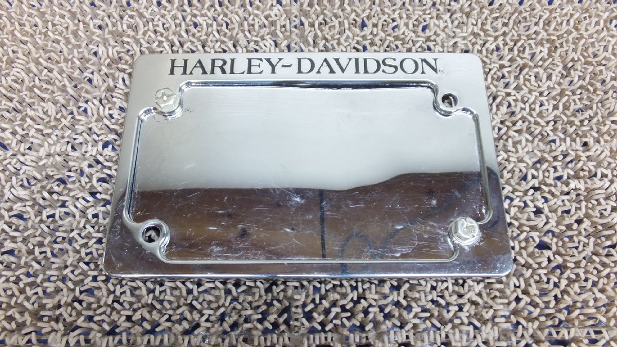 OL ライセンスプレートホルダー2 バイク用 motorcycle HARLEY-DAVIDSON ハーレー 検 OFFLINE オンライン