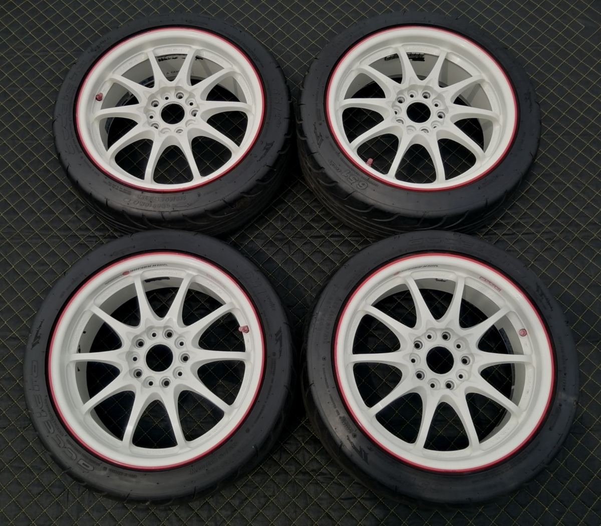 RAYS VOLK RACING CE28N J Time Attack 17インチ 7.5J +50 114.3 5穴 4 