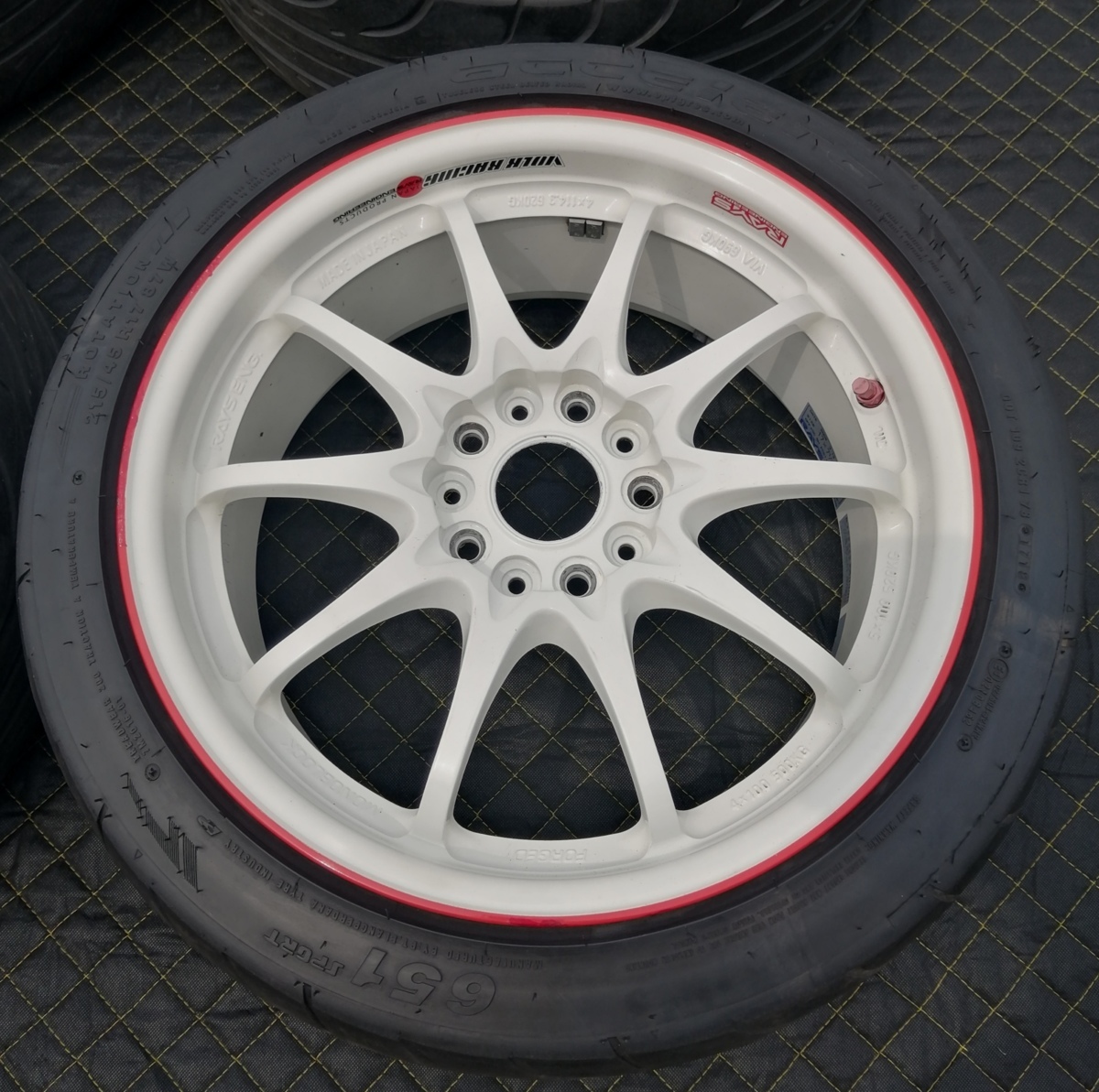 RAYS VOLK RACING CE28N J Time Attack 17インチ 7.5J +50 114.3 5穴 4 