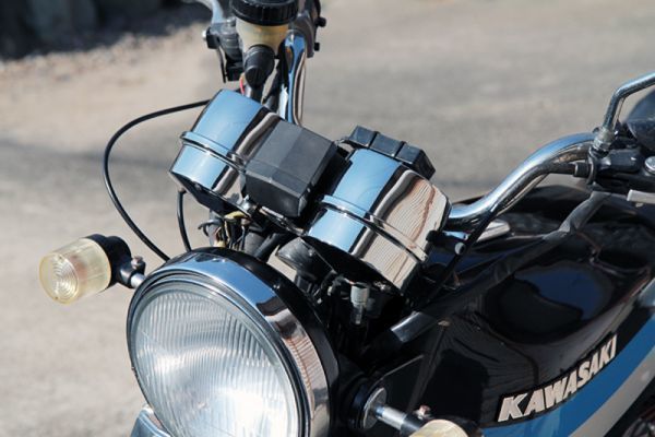 【345】 新品　Z400FX メーターカバー セット クロームメッキ 345 新品 Z400FX メーターカバー セット クロームメッキ 公式通販
