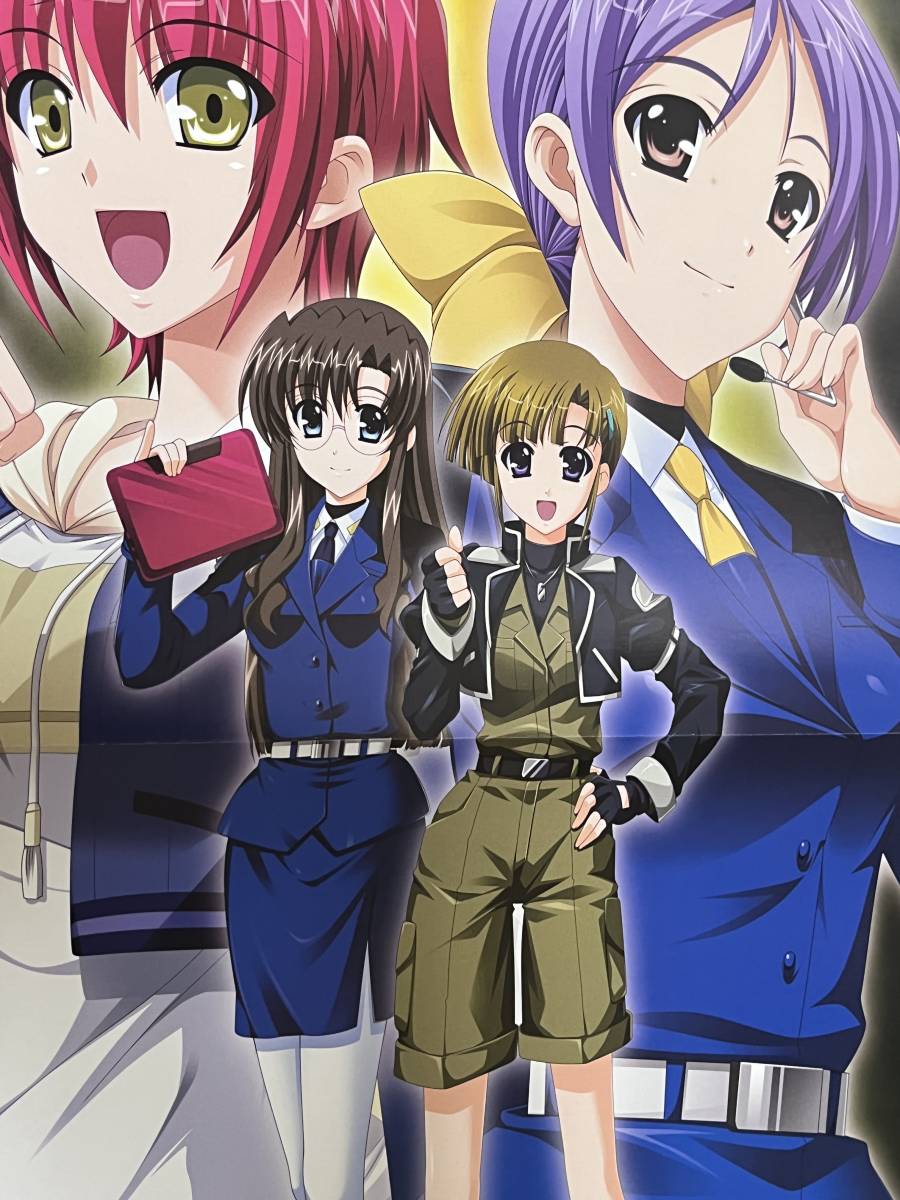 非売品 魔法少女リリカルなのは ゆゆ式 ポスター(コミック、アニメ 