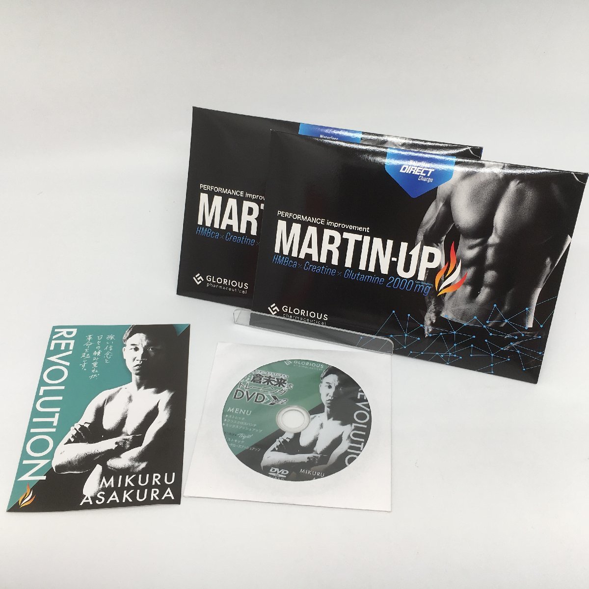 ◎D068【未開封】朝倉未来 プロデュース MARTIN‐UP 2箱 トレーディング