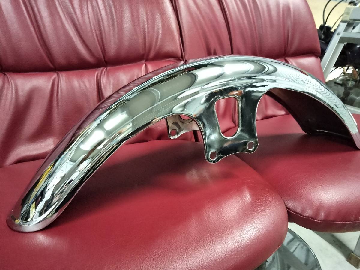 ゼファー750☆フロントフェンダー☆美品☆メッキフェンダー☆旧車 