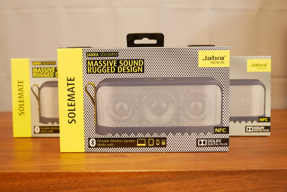  Jabra SOLEMATE Bluetooth ポータブルスピーカー グレー3台セット デンマーク 北欧ブランド HFS200(その他)｜売買されたオークション情報、yahooの商品情報をアーカイブ公開 - オークファン その他