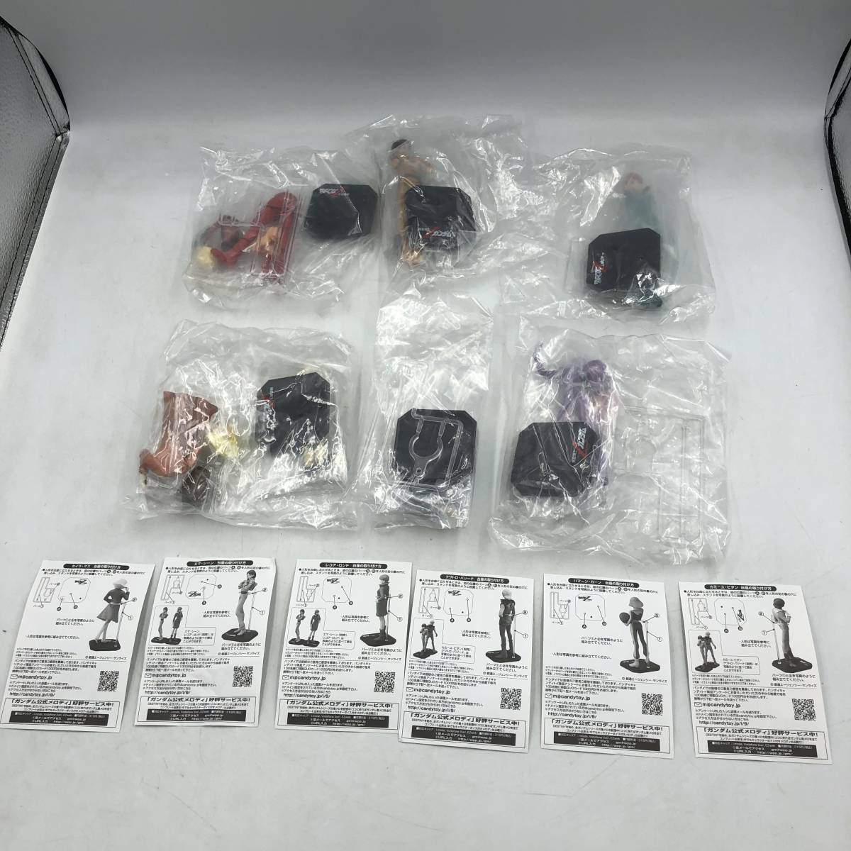 機動戦士Zガンダム EFコレクションZ 全6種セット 未使用 カミーユ
