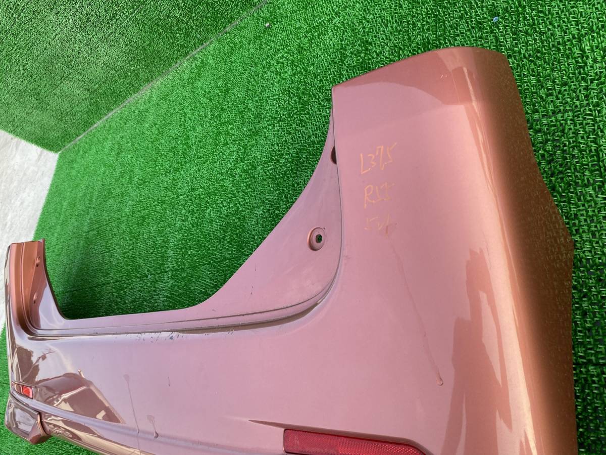 ダイハツ タント L375S カラー R55 リア バンパー リヤ バンパーパネル