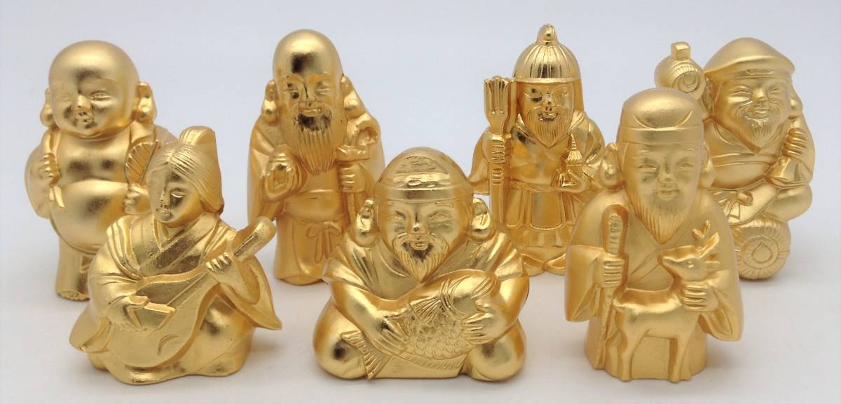 鋳物製(七福神の寿老人)