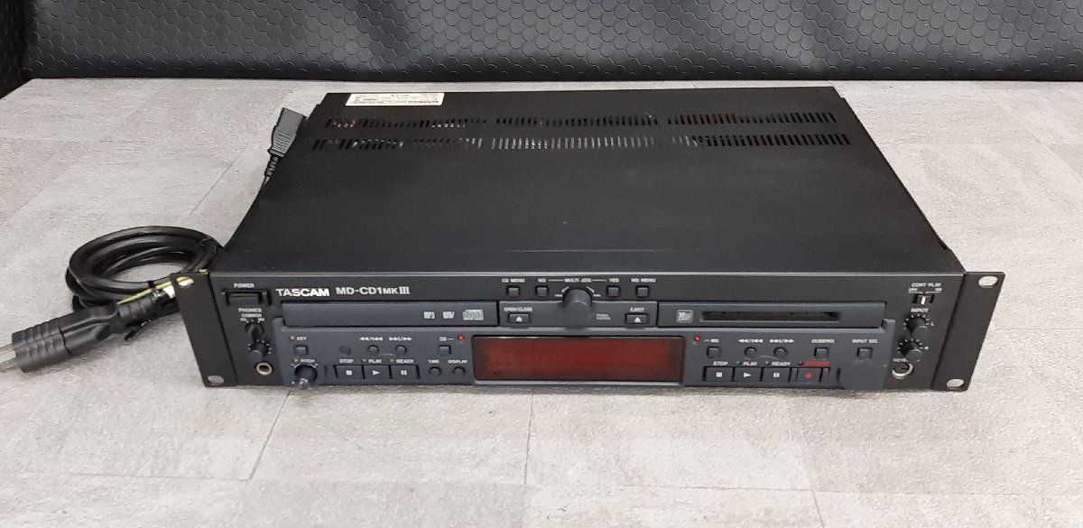 TASCAM MD-CD1MK3 MD/CDコンビネーションデッキプレーヤー TASCAM】MD