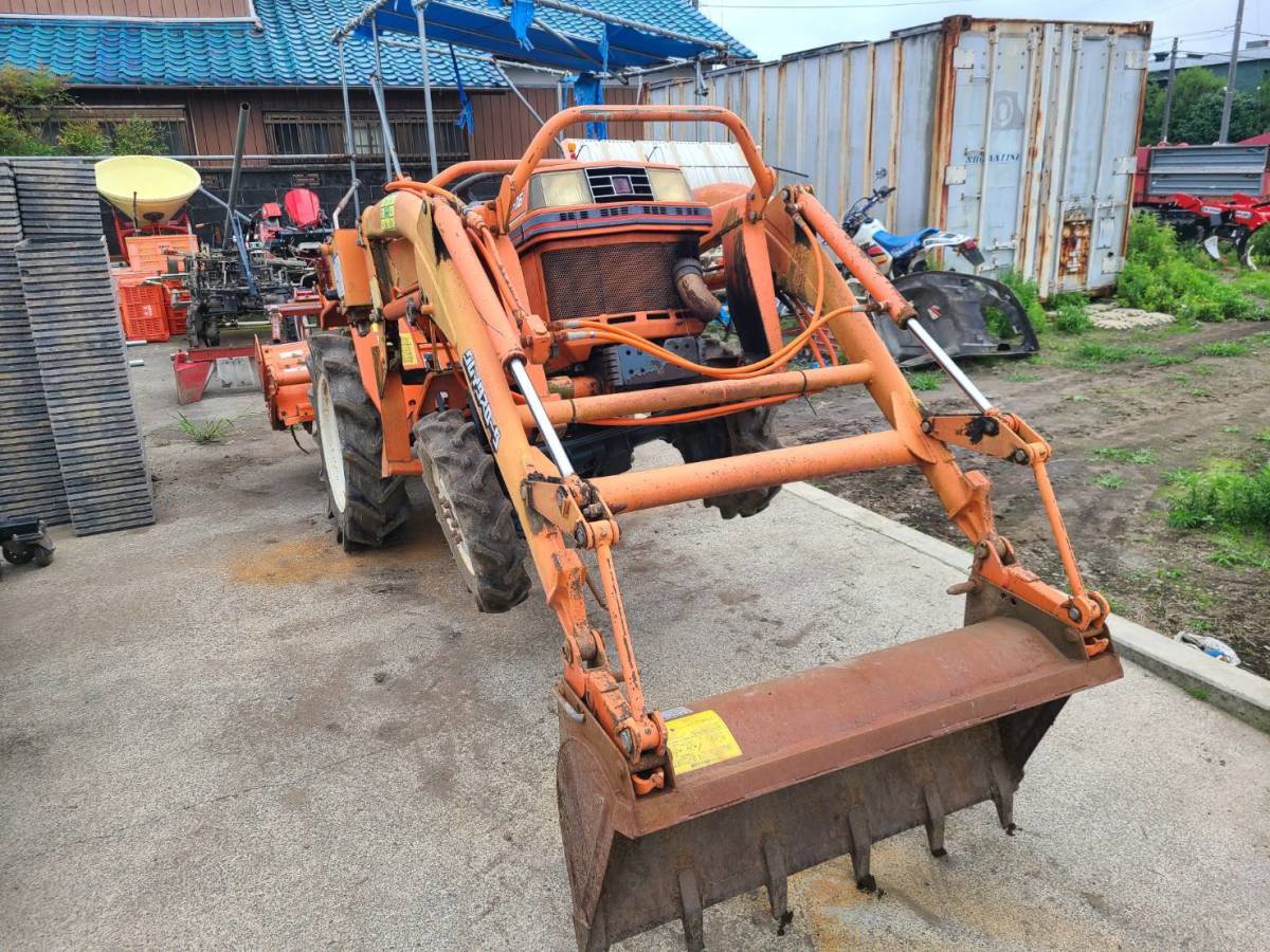 クボタ トラクター ブルトラ BULLTRA B1-16 ロータリー フロント