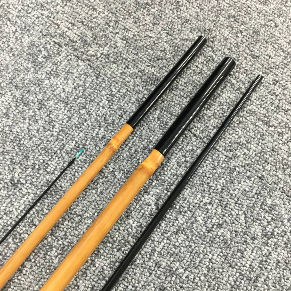 超美品】竹竿 和竿 ヘラブナ竿 浮草 秘伝 十四尺 ☆C06486/別作 超美品】竹竿 和竿 ヘラブナ竿 浮草 秘伝 十四尺 ☆C06486/別作