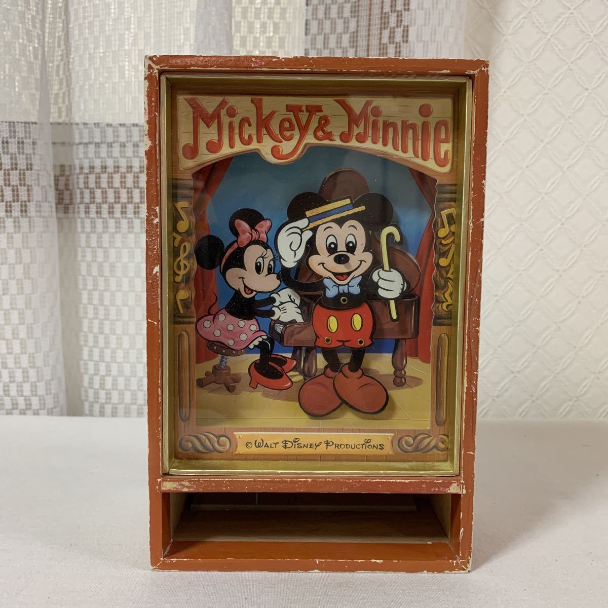 東京ディズニーランド ミッキーミニー オルゴール レトロ いつでも送料無料