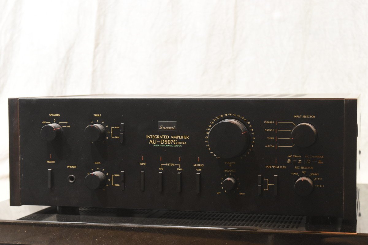 【外観良好】 Sansui AU-D7 プリメインアンプ ジャンク 希少 SANSUI サンスイ プリメインアンプ AU-D907G EXTRA【ジャンク品
