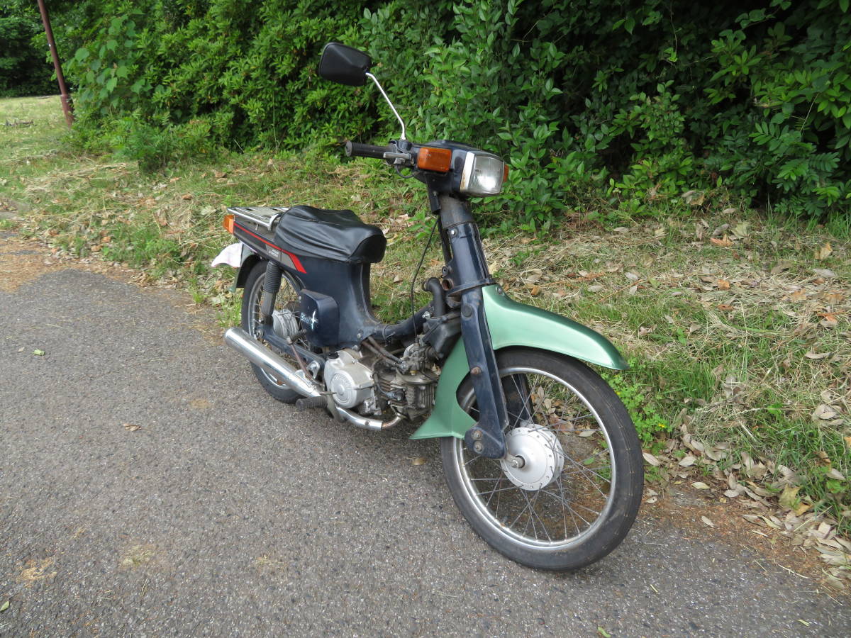 スズキ バーディー50 SUZUKI BA41A エンジン始動 書付 レストアベース