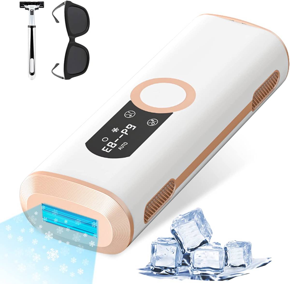 Yete（エイティー）新モデル脱毛器 IPL光脱毛器 サファイア冷却
