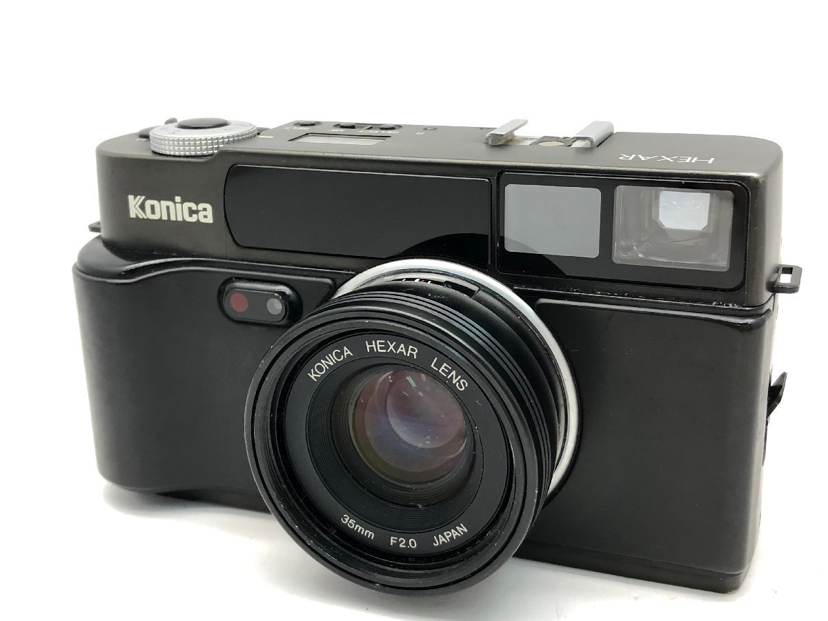 カメラ、光学機器 Konica HEXAR Silver 35mm F2 レンジファインダー