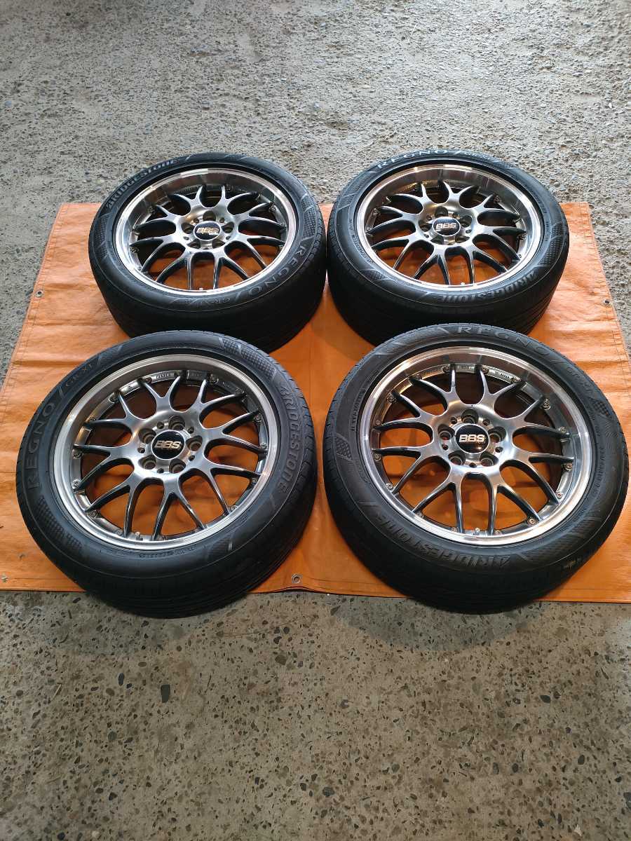 BBSアルミホイール 18インチ 7.5J+50 5穴 114.3 BBS 18インチ ホイール RACING R50 PCD114.3