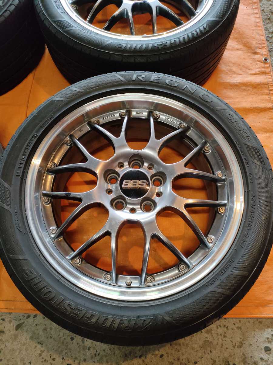 BBSアルミホイール 18インチ 7.5J+50 5穴 114.3 BBS 18インチ ホイール RACING R50 PCD114.3