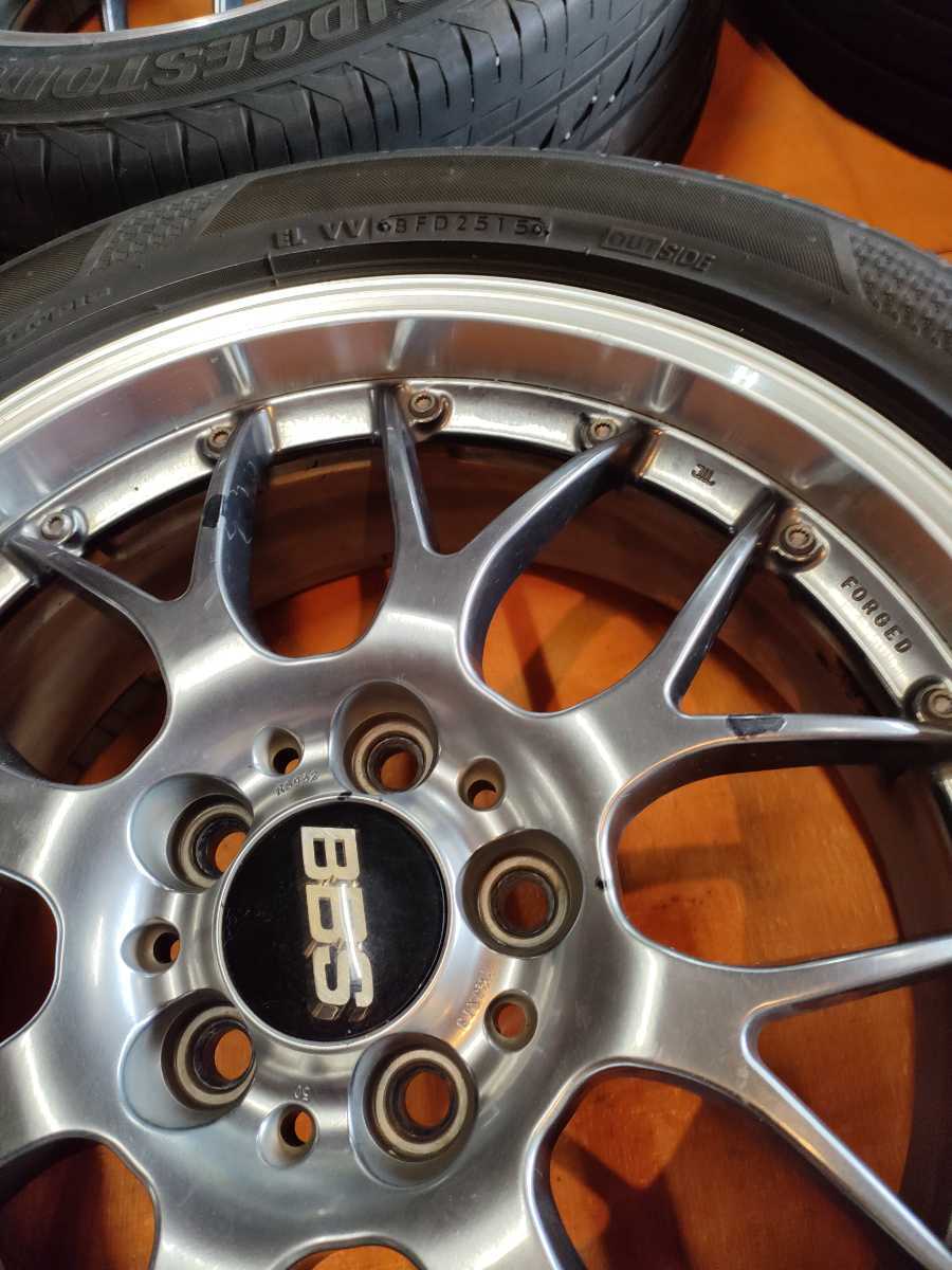 BBSアルミホイール 18インチ 7.5J+50 5穴 114.3 BBS 18インチ ホイール RACING R50 PCD114.3